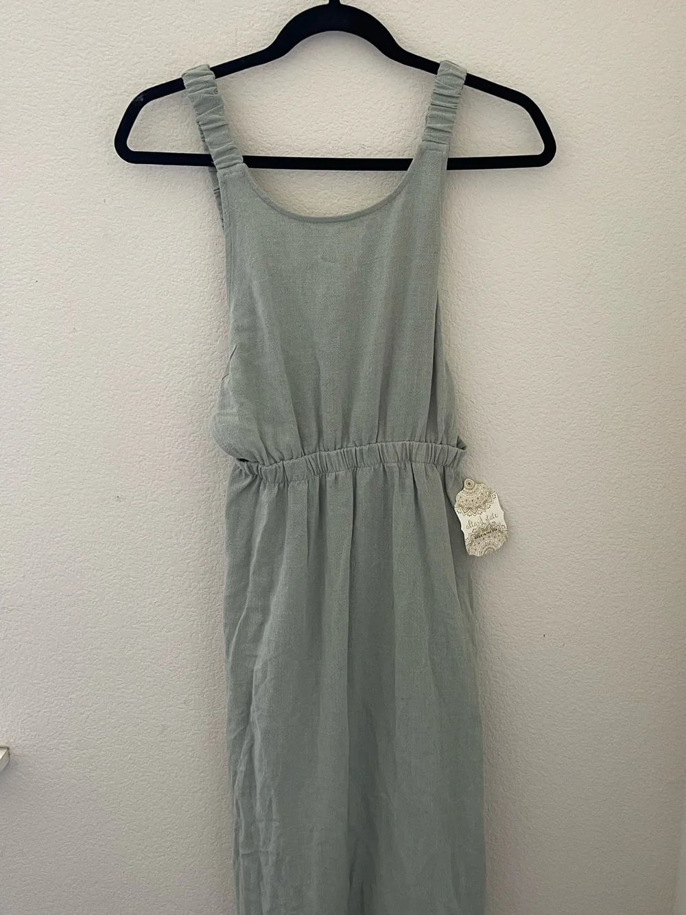 altered state sage green dress Altar'd State | Greer Tiered Maxi Dress | SAGE | Material: 55% Rayon, 45% Polyester, Lining: 100% Polyester